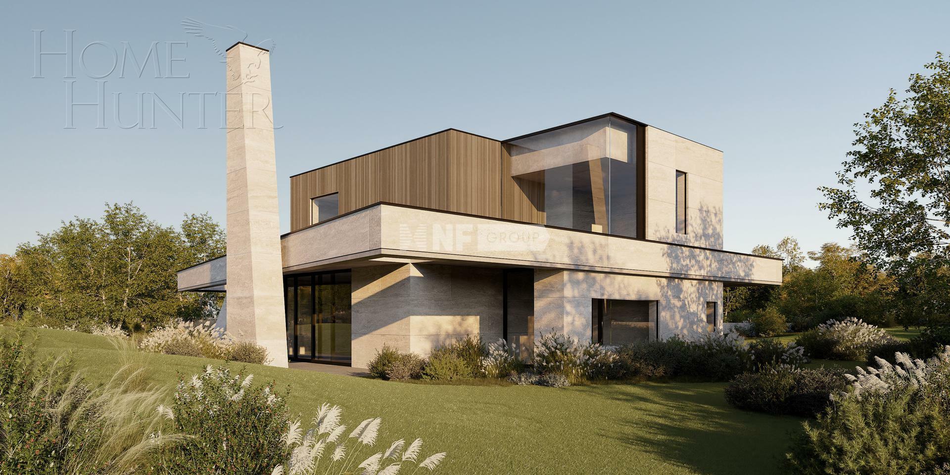 2-этажный коттедж 562.2 м² без отделки