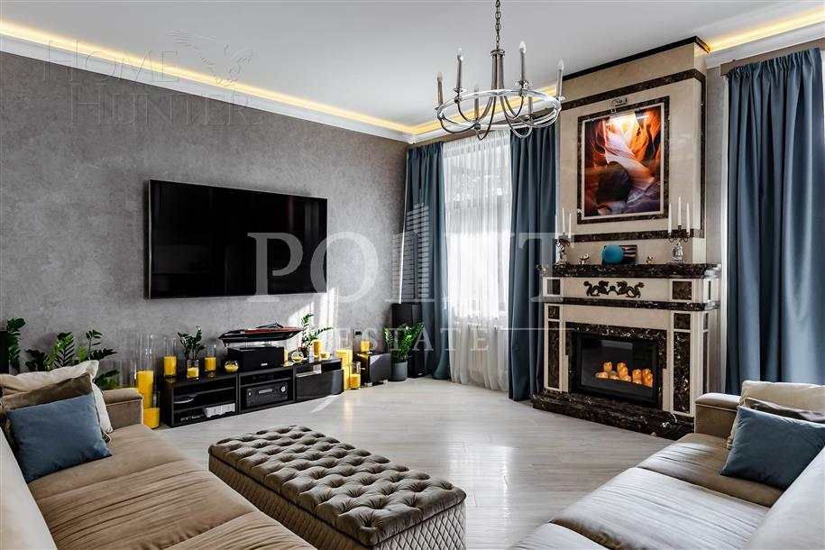 2-этажный коттедж 420 м² с отделкой