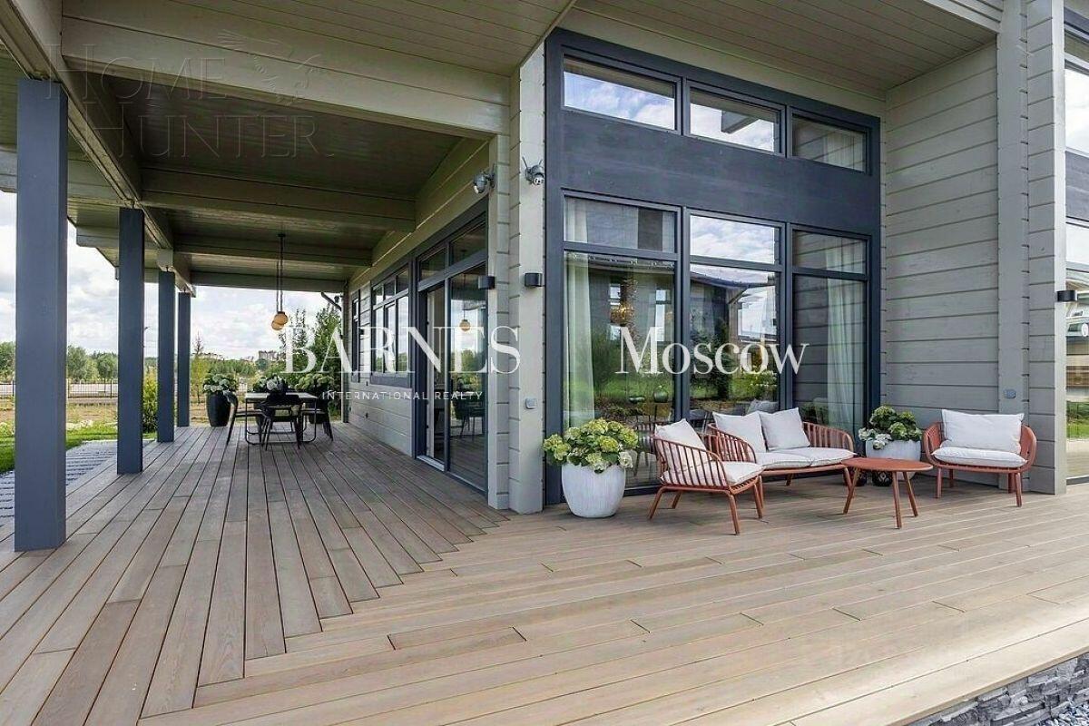 1-этажный коттедж 233 м² с отделкой