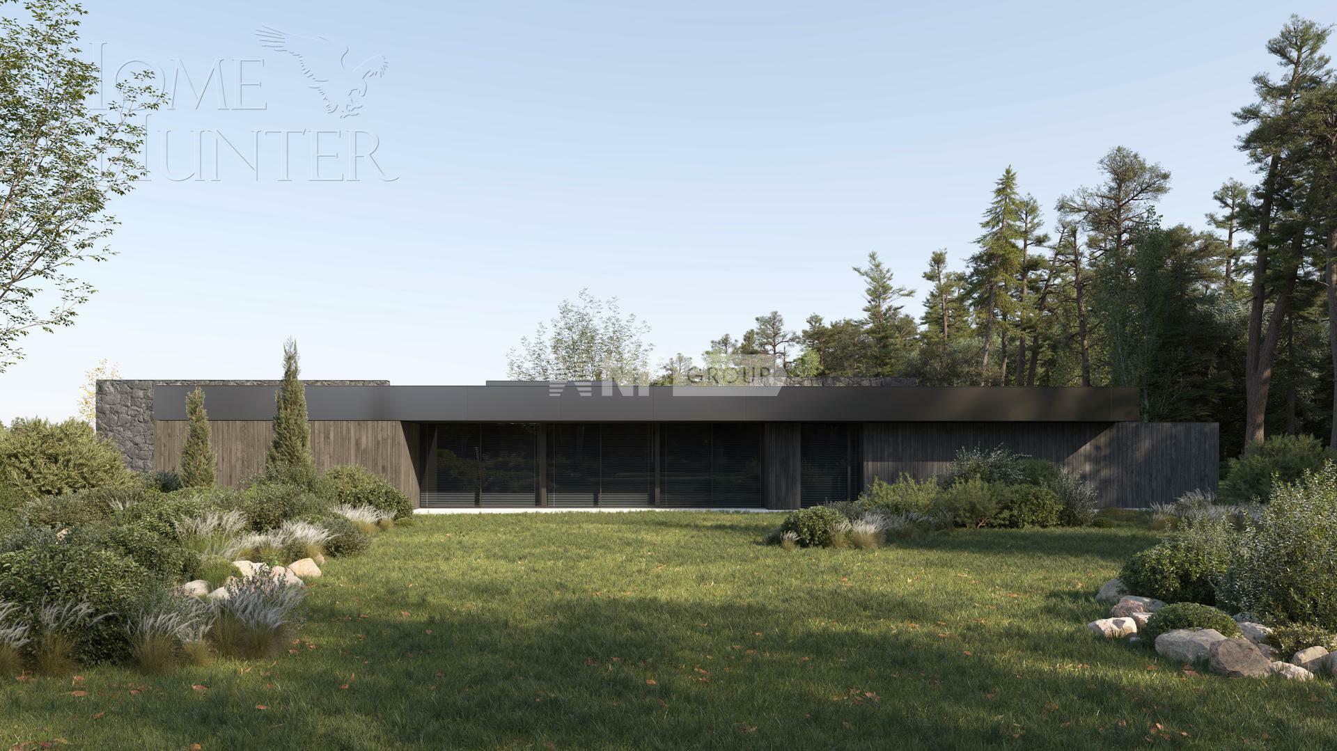 1-этажный коттедж 700.9 м² без отделки