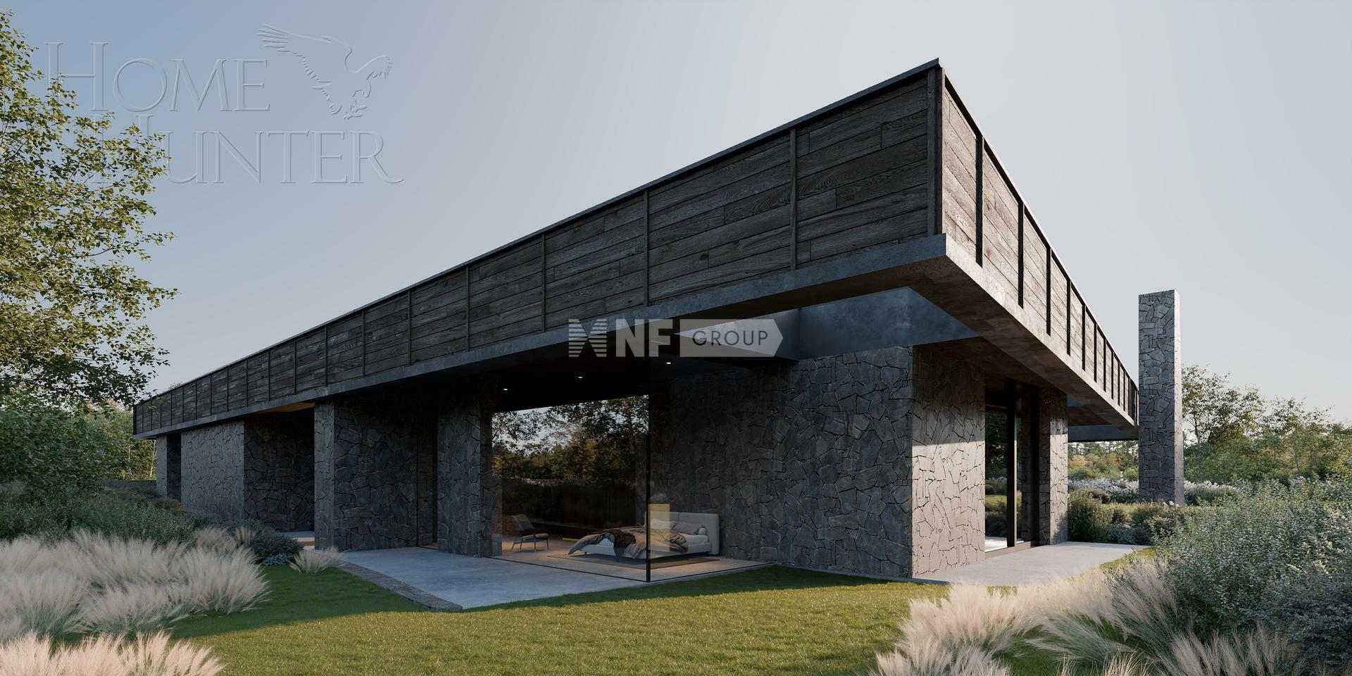 1-этажный коттедж 576.51 м² без отделки