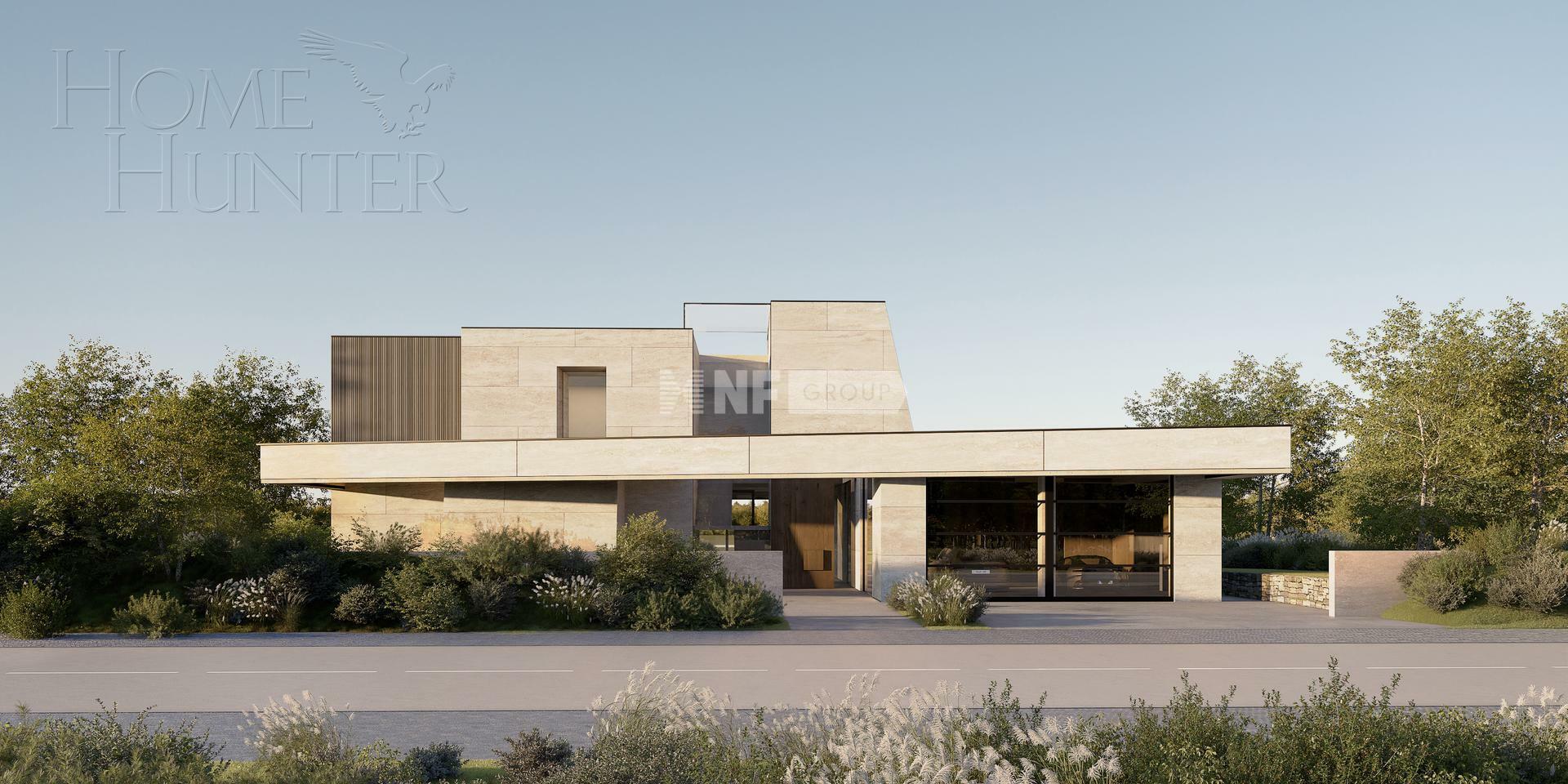 2-этажный коттедж 562.2 м² без отделки