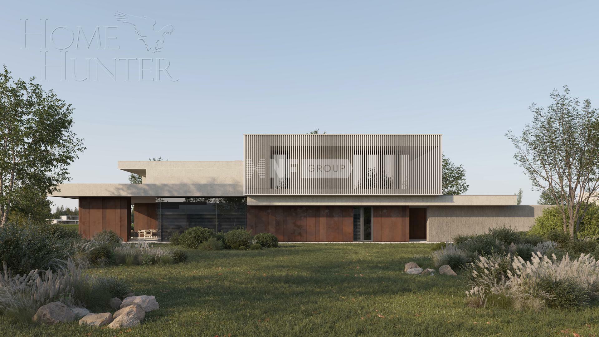 2-этажный коттедж 771.4 м² без отделки