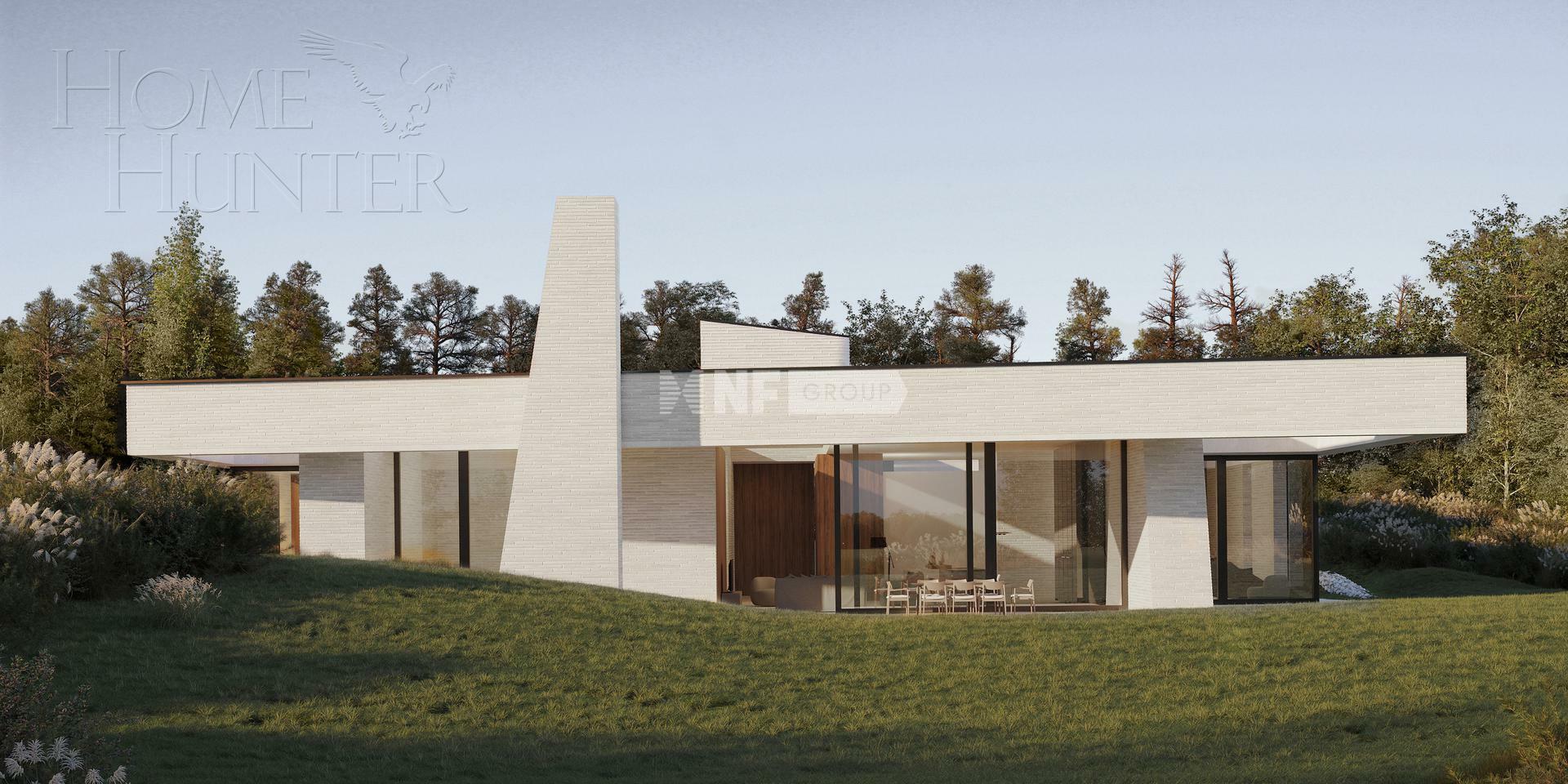 1-этажный коттедж 331.61 м² без отделки