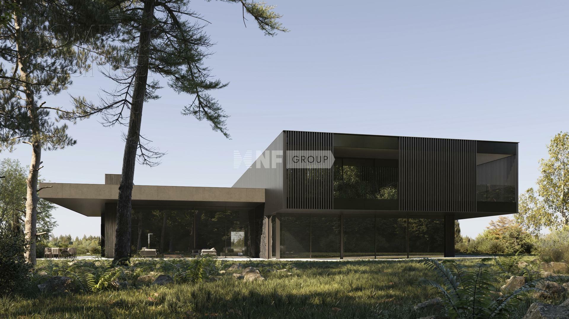 2-этажный коттедж 836.8 м² без отделки