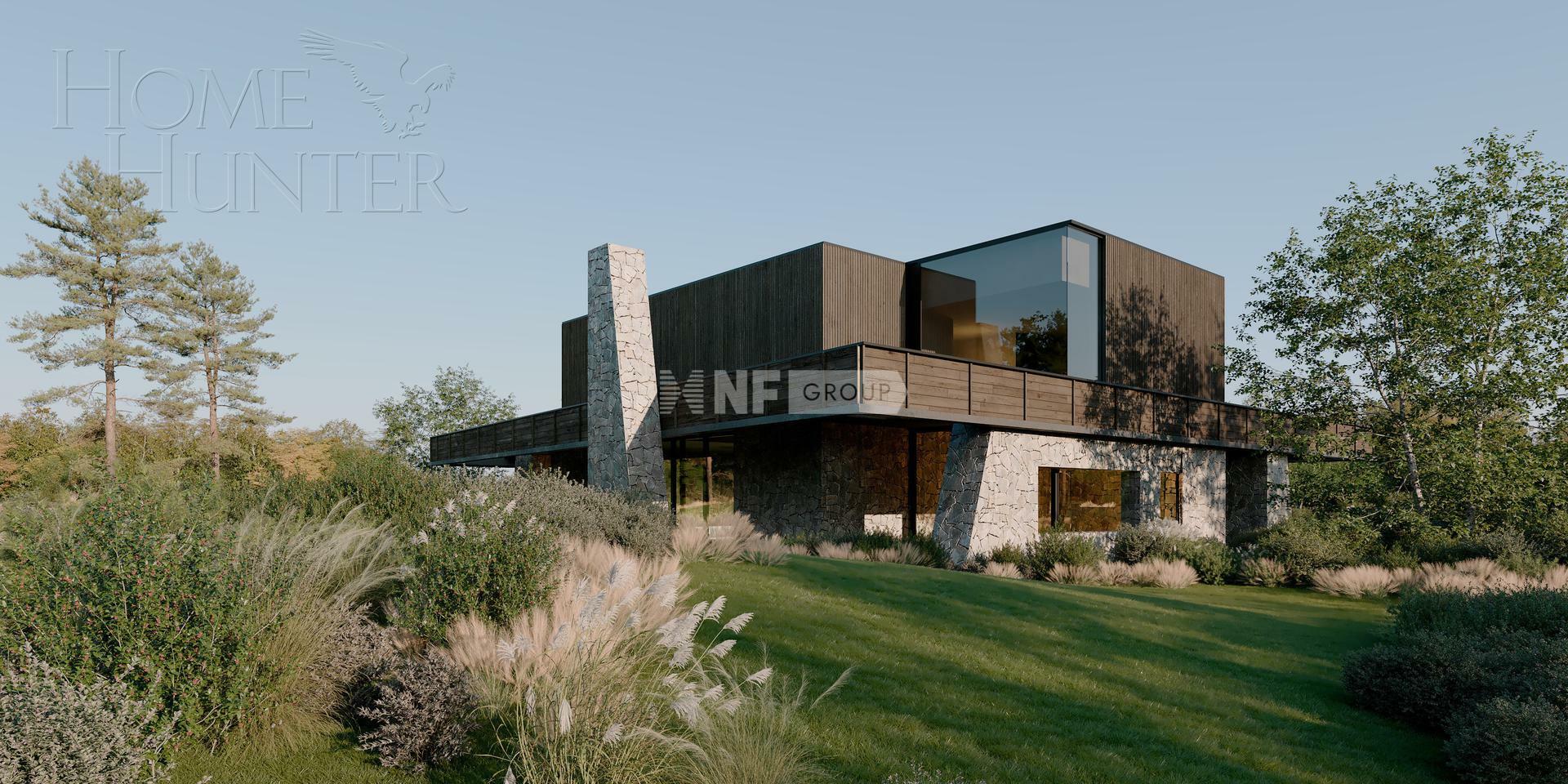 2-этажный коттедж 639.81 м² без отделки