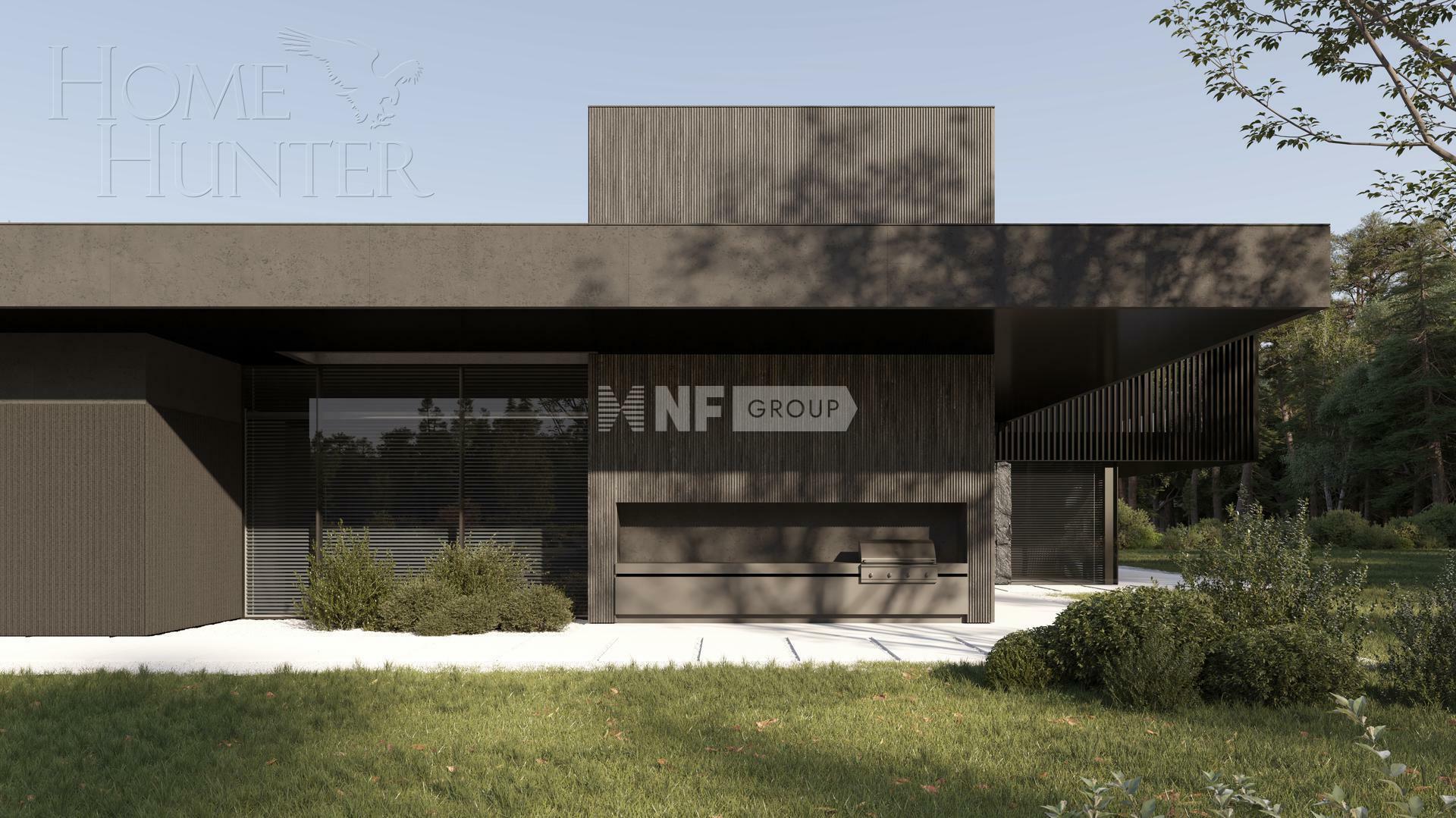 2-этажный коттедж 836.8 м² без отделки