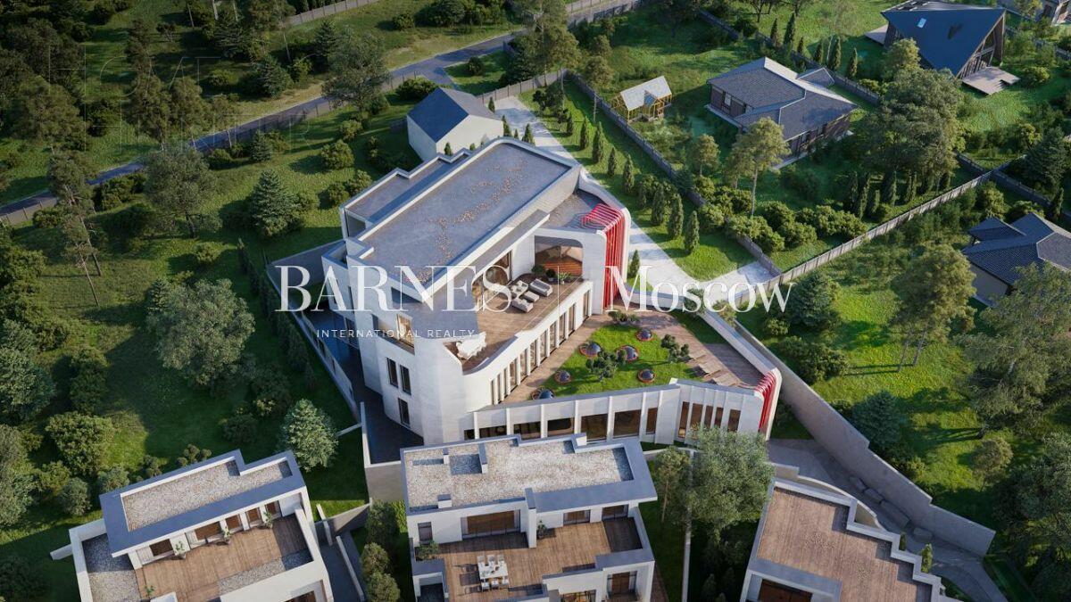 2-этажный коттедж 591.7 м² без отделки