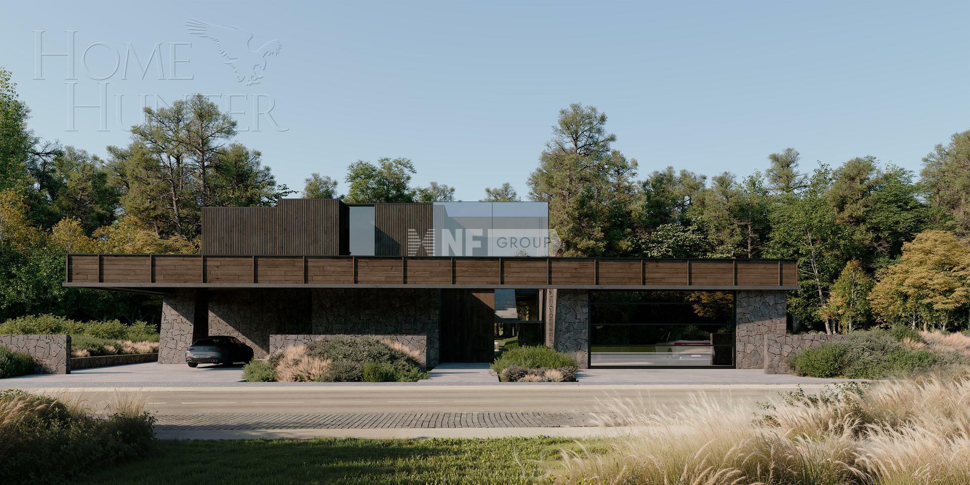 2-этажный коттедж 639.81 м² без отделки