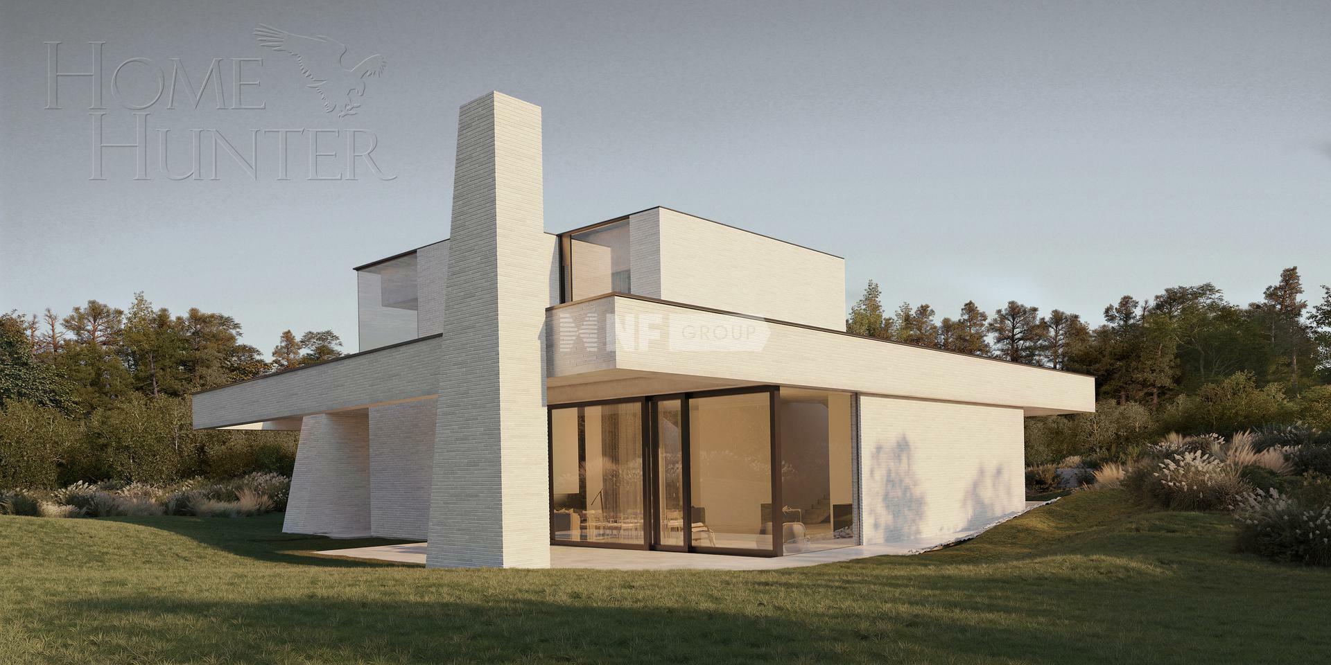 2-этажный коттедж 420.8 м² без отделки