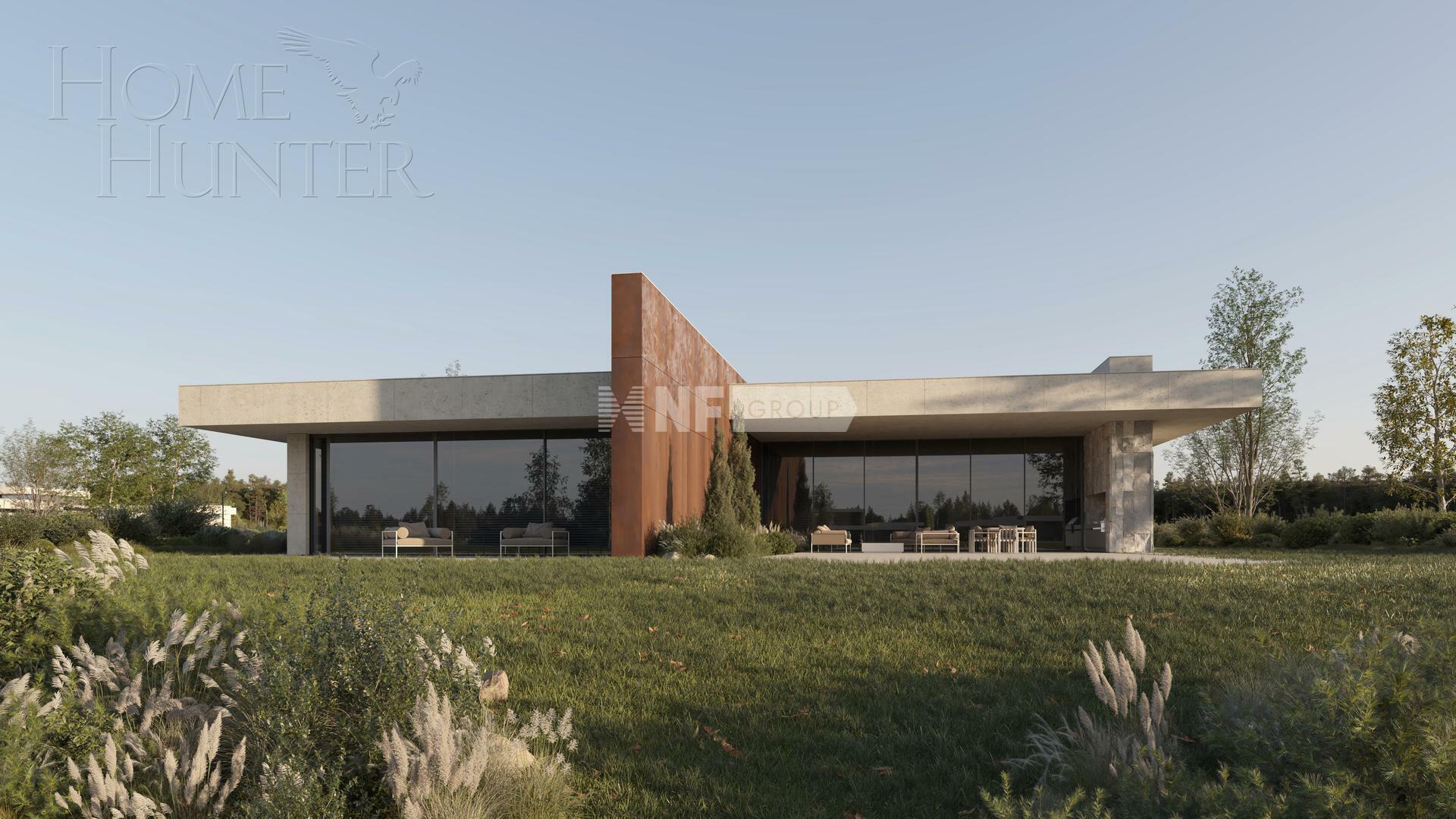 1-этажный коттедж 590.2 м² без отделки