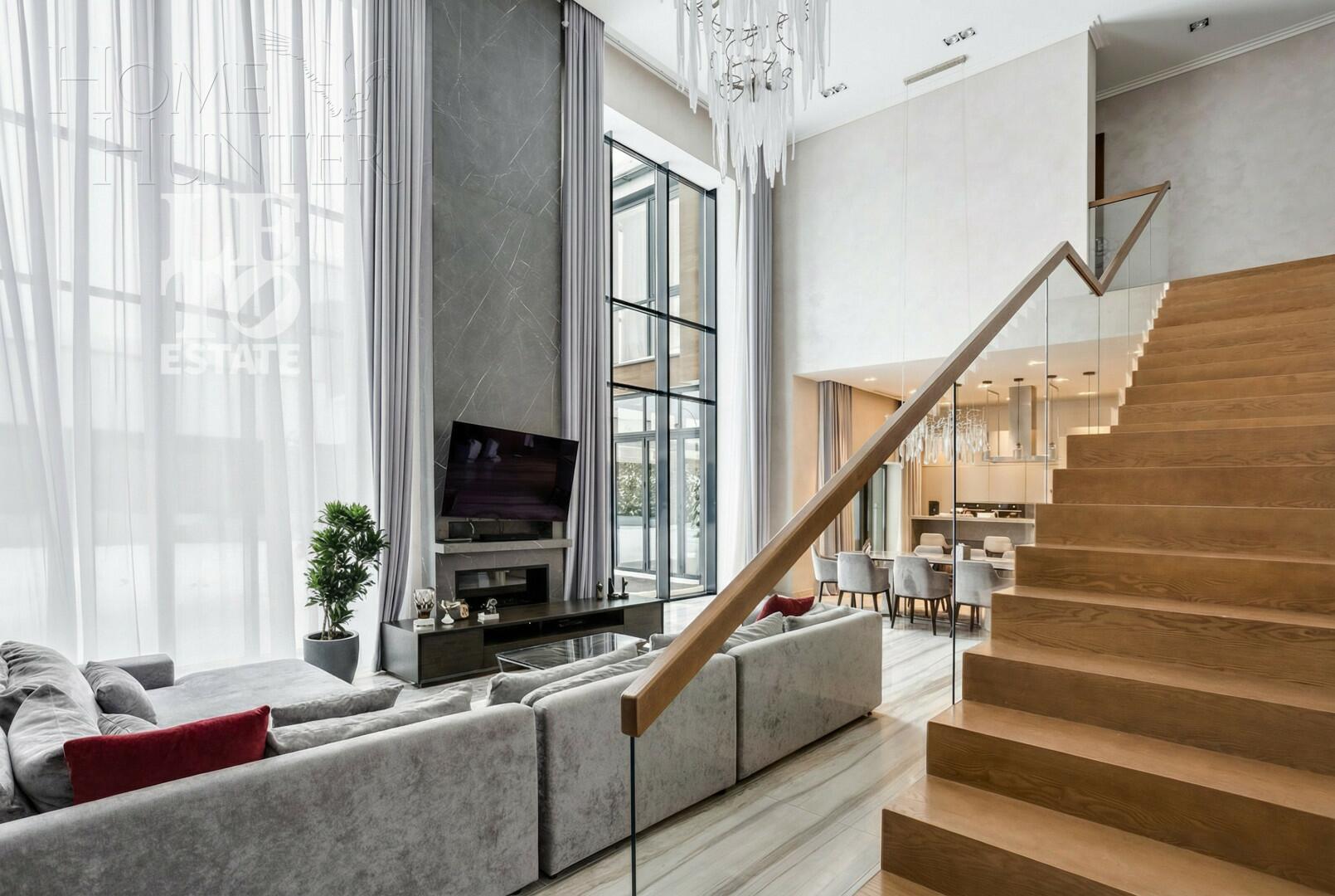 2-этажный коттедж 570 м² с отделкой