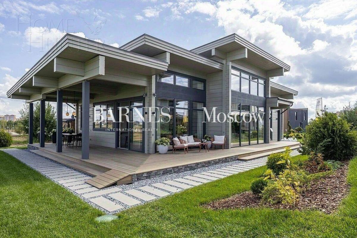 1-этажный коттедж 233 м² с отделкой