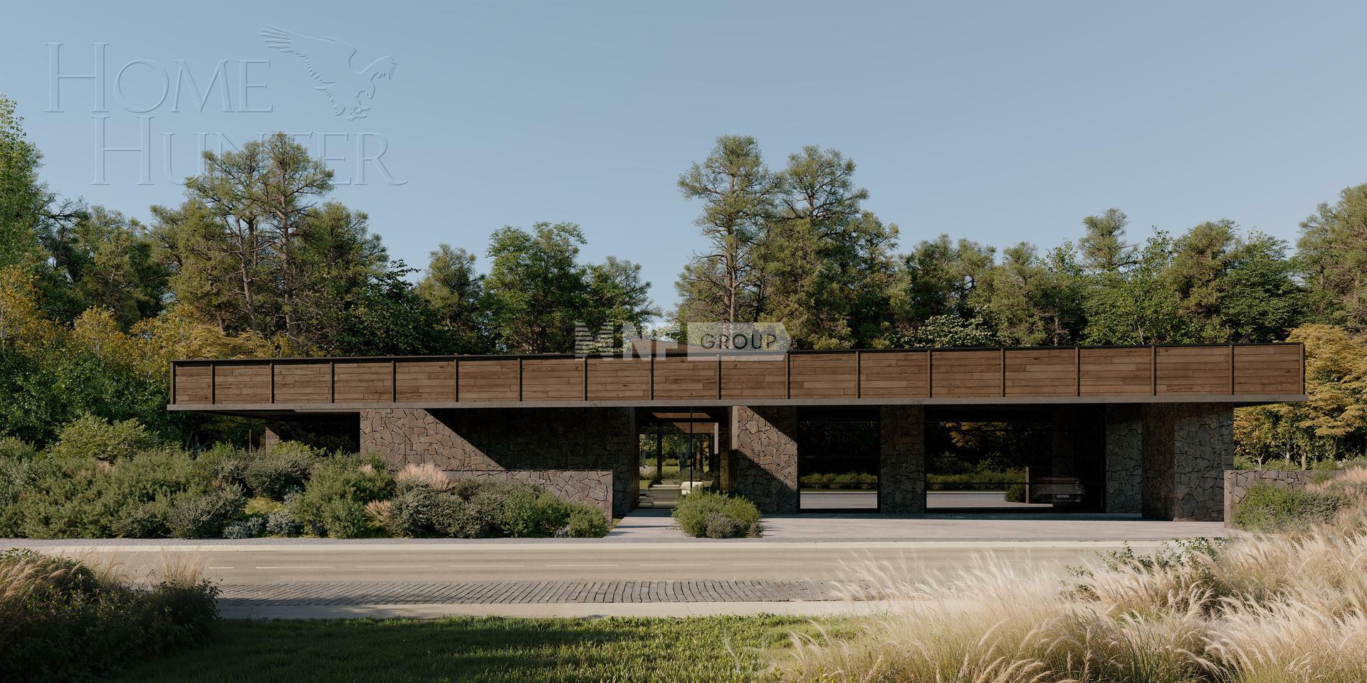 1-этажный коттедж 576.51 м² без отделки