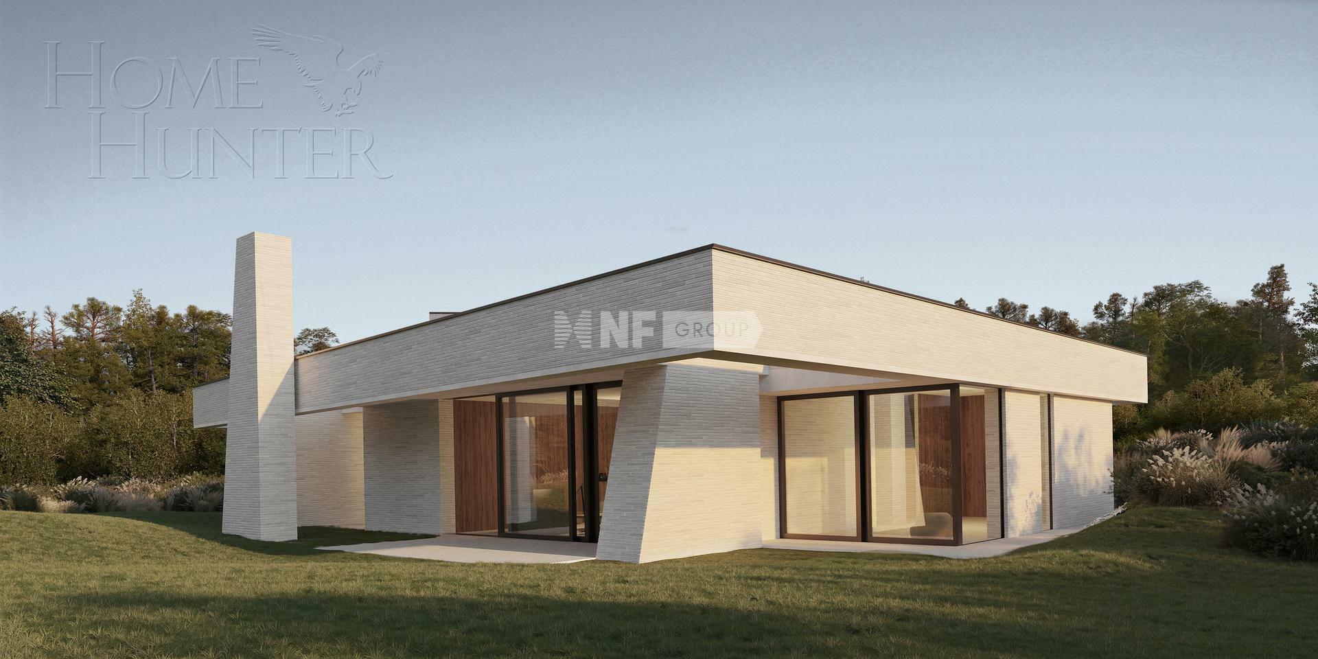 1-этажный коттедж 331.61 м² без отделки