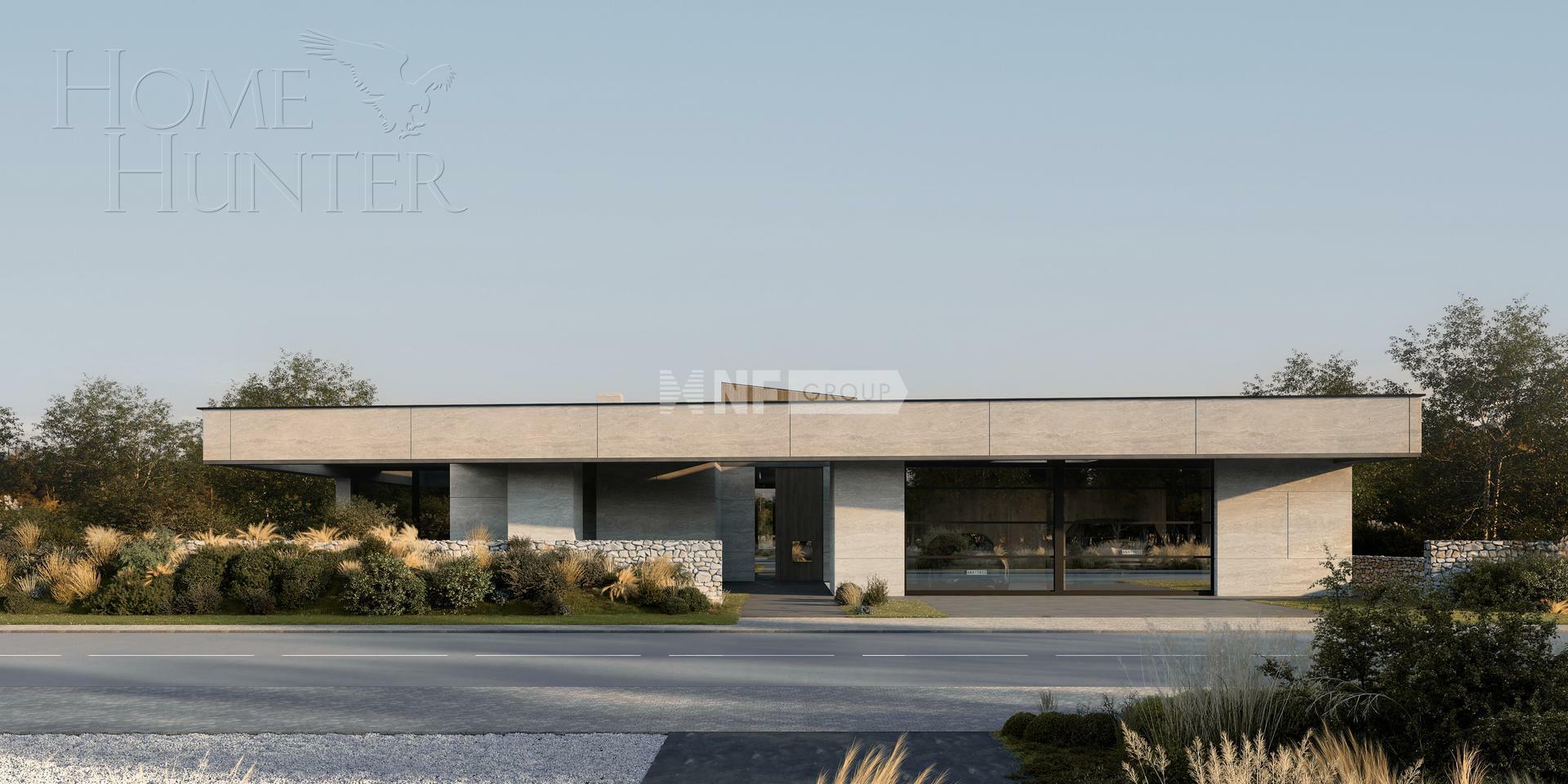 1-этажный коттедж 502.52 м² без отделки