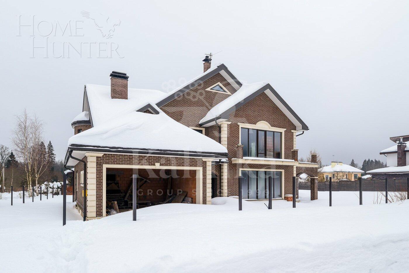 2-этажный коттедж 380 м² без отделки