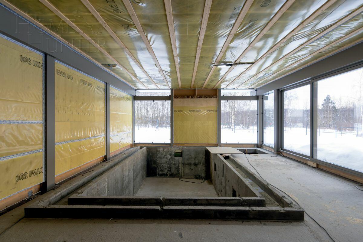 2-этажный коттедж 500 м² без отделки