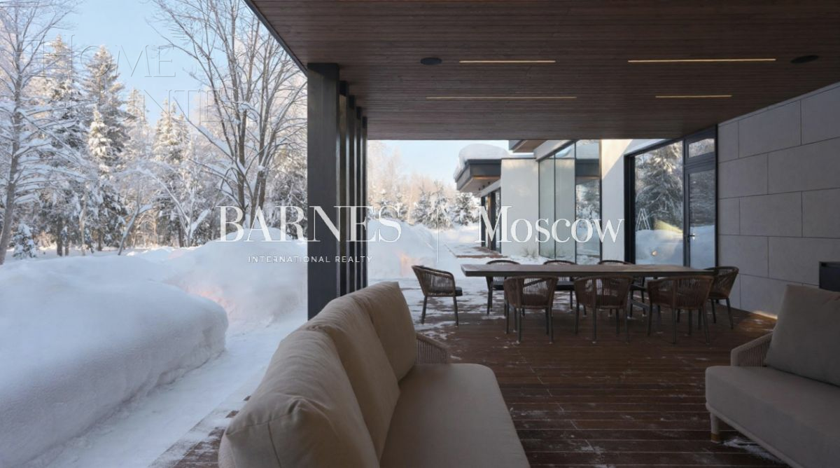 1-этажный коттедж 518 м² с отделкой