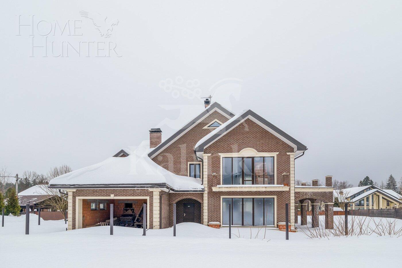 2-этажный коттедж 380 м² без отделки