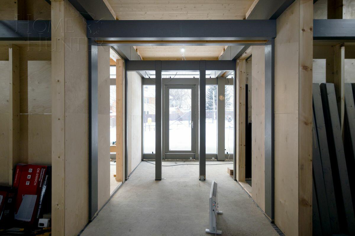 2-этажный коттедж 500 м² без отделки