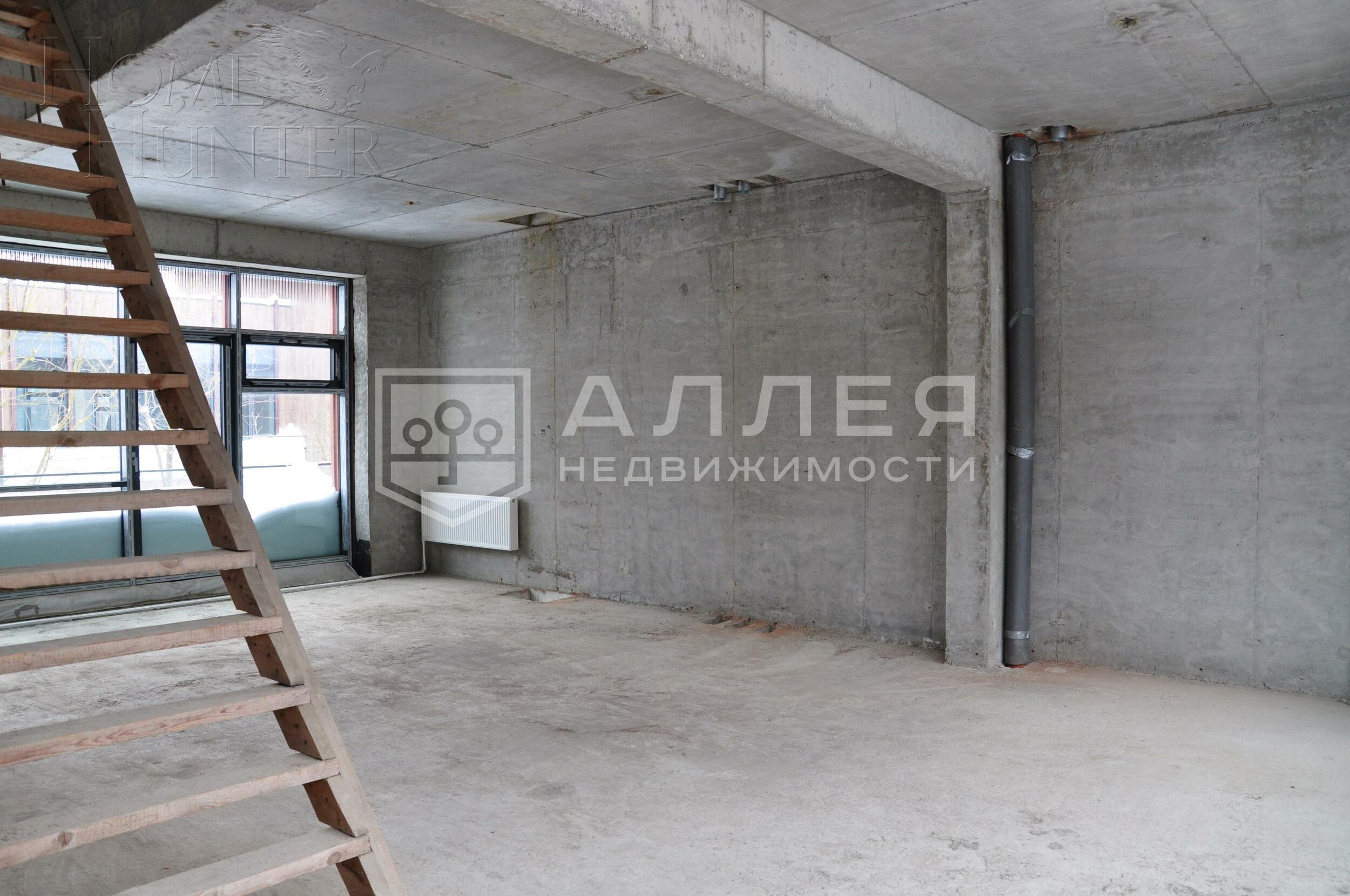 2-этажный таунхаус 170 м² без отделки