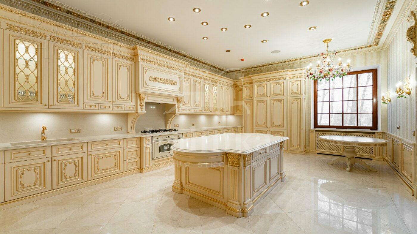 3-этажный коттедж 3 100 м² с отделкой