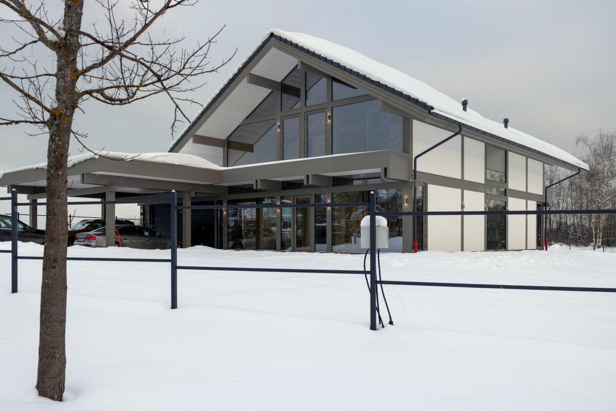 2-этажный коттедж 500 м² без отделки