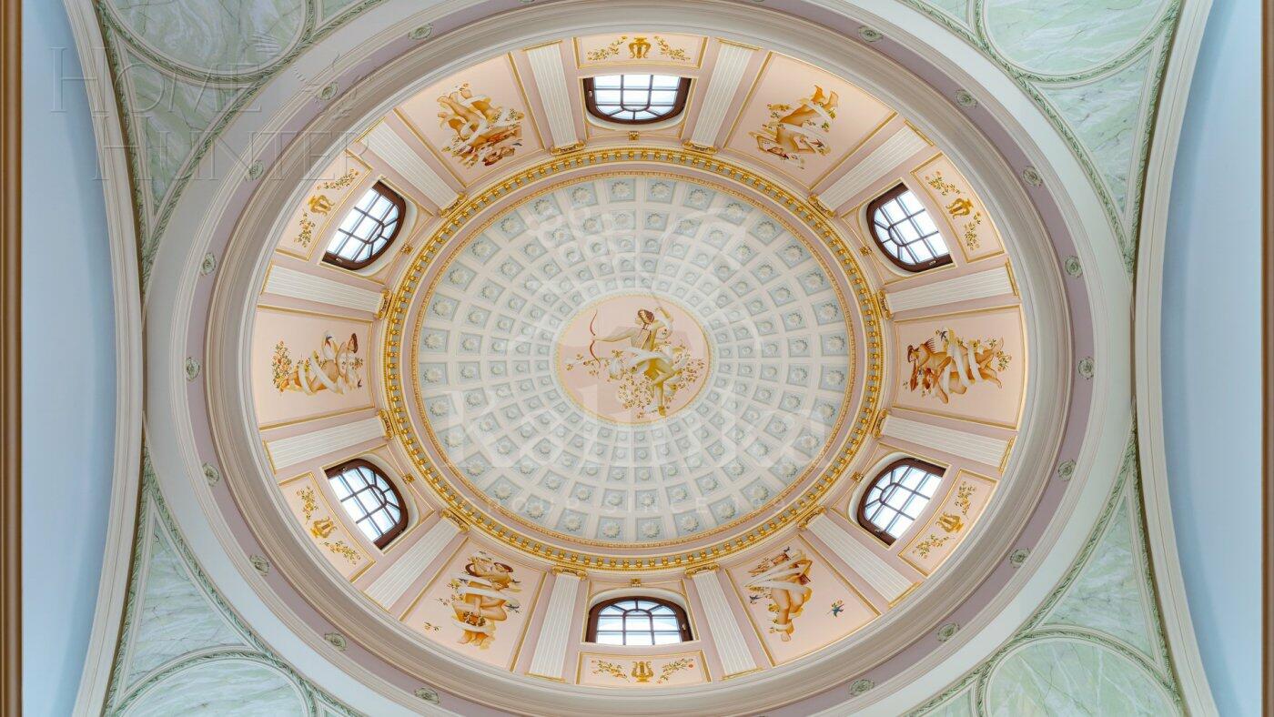 3-этажный коттедж 3 100 м² с отделкой