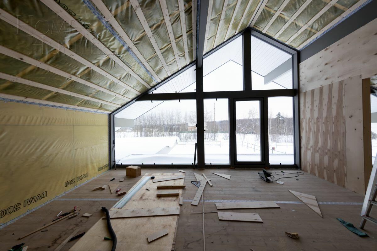 2-этажный коттедж 500 м² без отделки