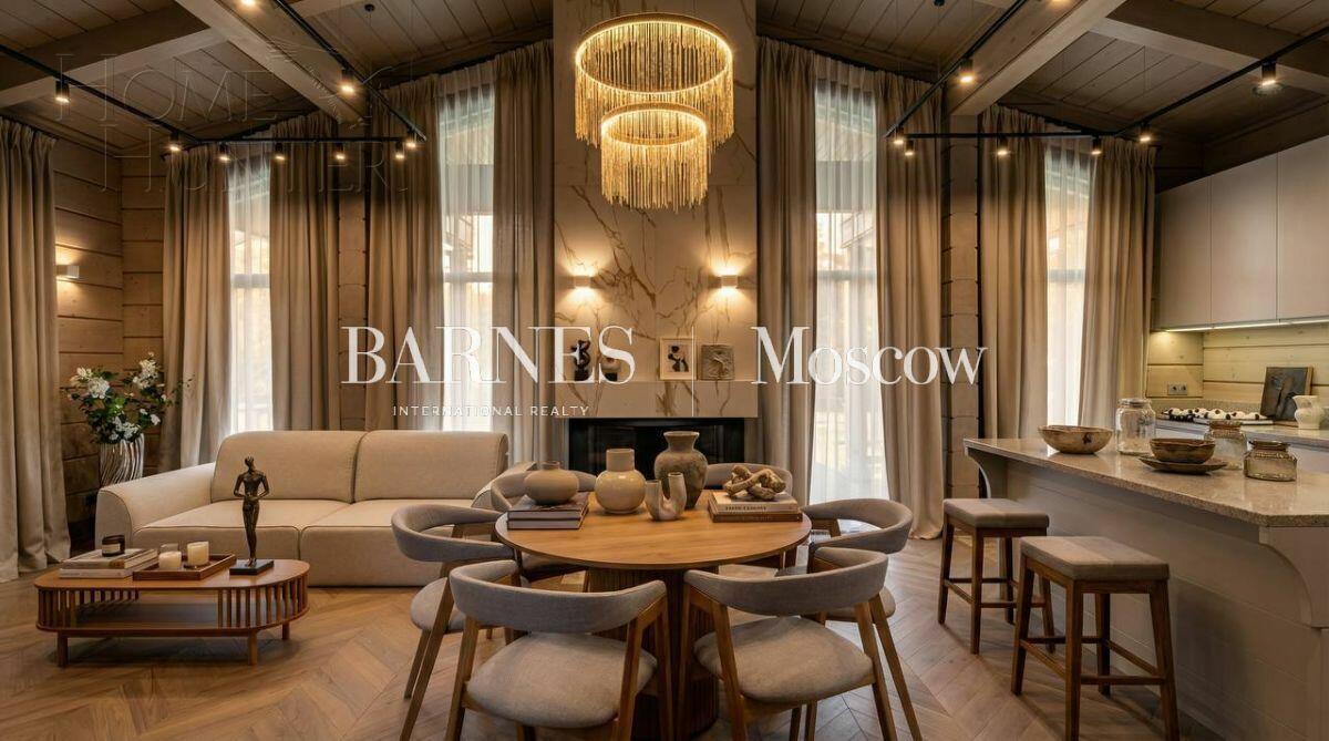 2-этажный коттедж 250 м² с отделкой