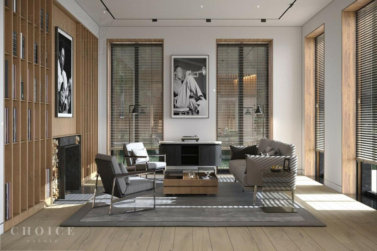 3-этажный коттедж 1 200 м² без отделки