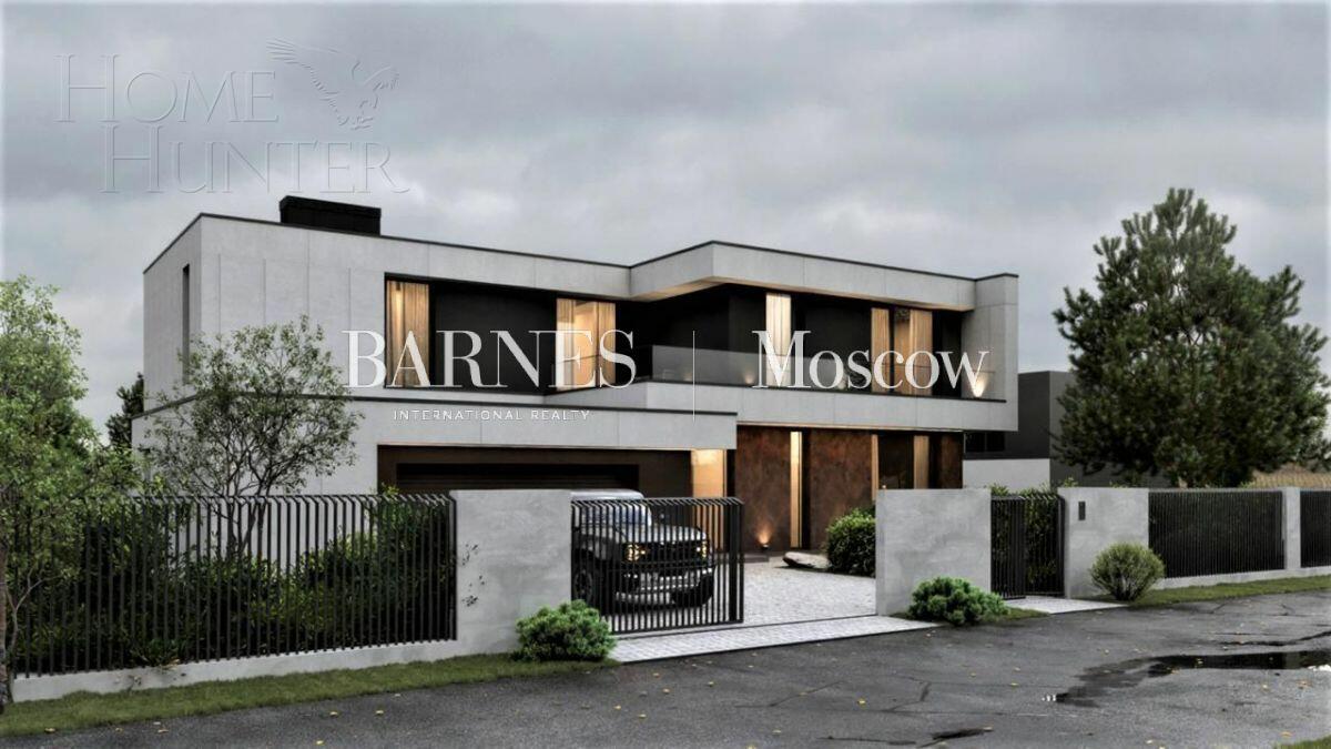 2-этажный коттедж 385 м² без отделки