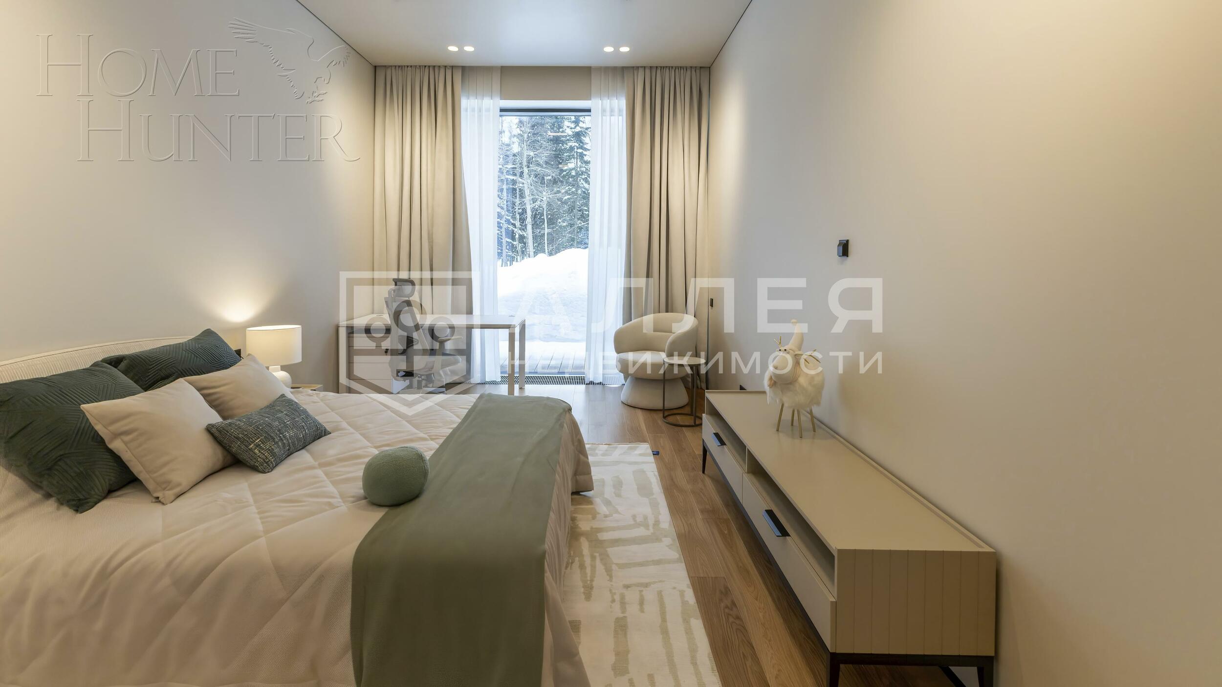 1-этажный коттедж 520 м² с отделкой