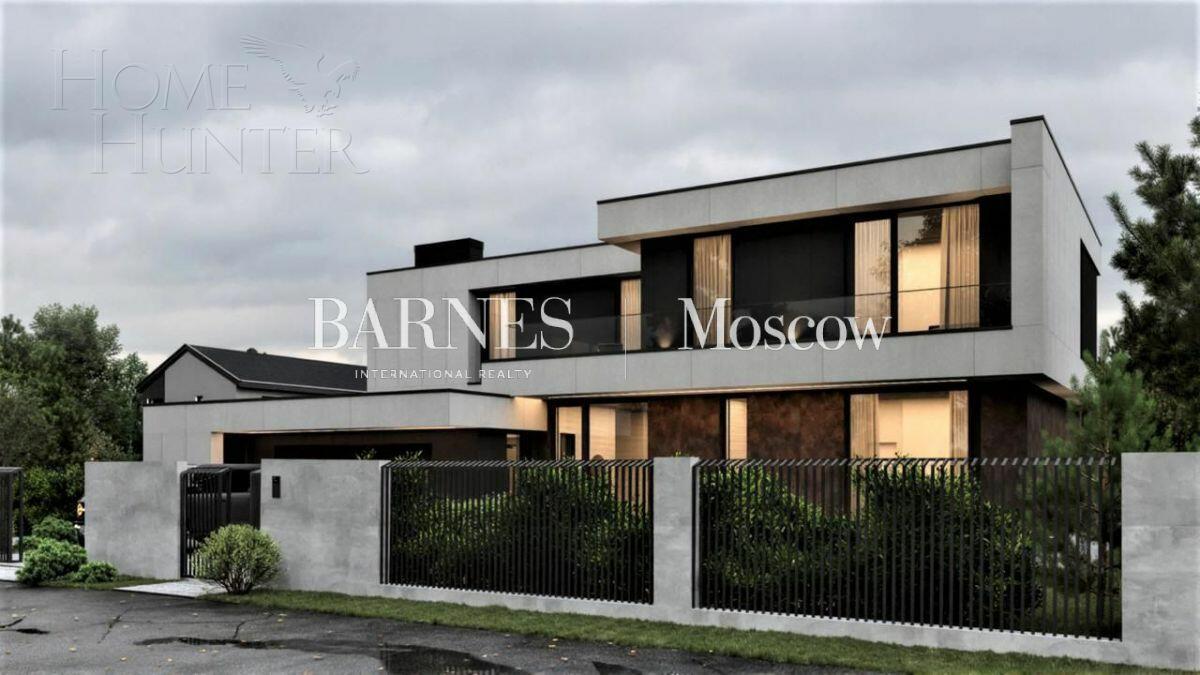 2-этажный коттедж 385 м² без отделки