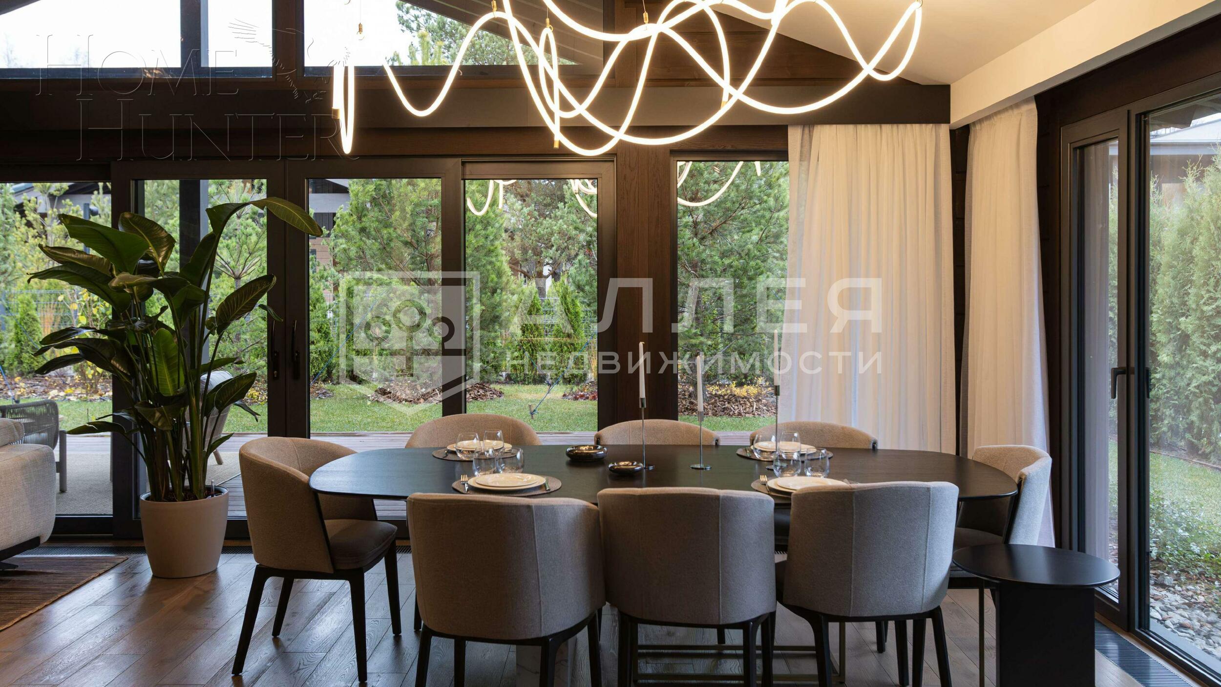 2-этажный коттедж 377 м² с отделкой