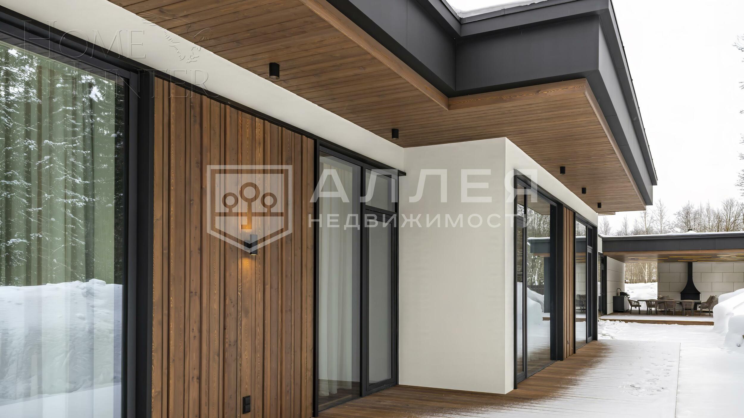 1-этажный коттедж 520 м² с отделкой