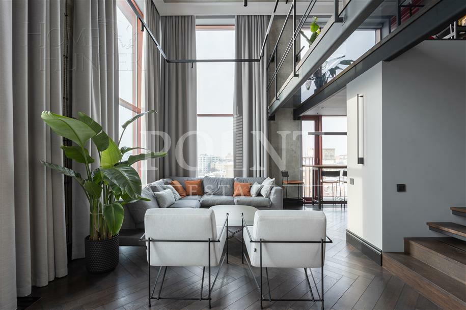 2-УРОВНЕВЫЕ АПАРТАМЕНТЫ С ОТДЕЛКОЙ 101 М² НА 10 ЭТАЖЕ