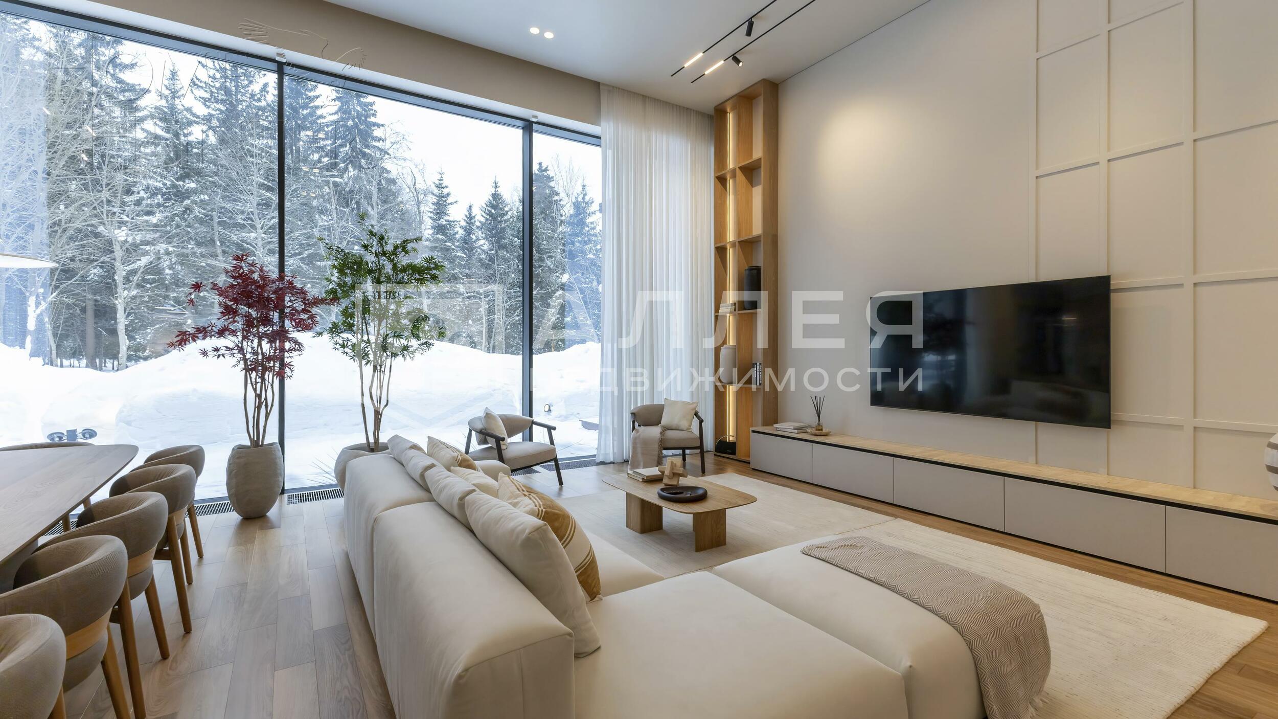 1-этажный коттедж 520 м² с отделкой