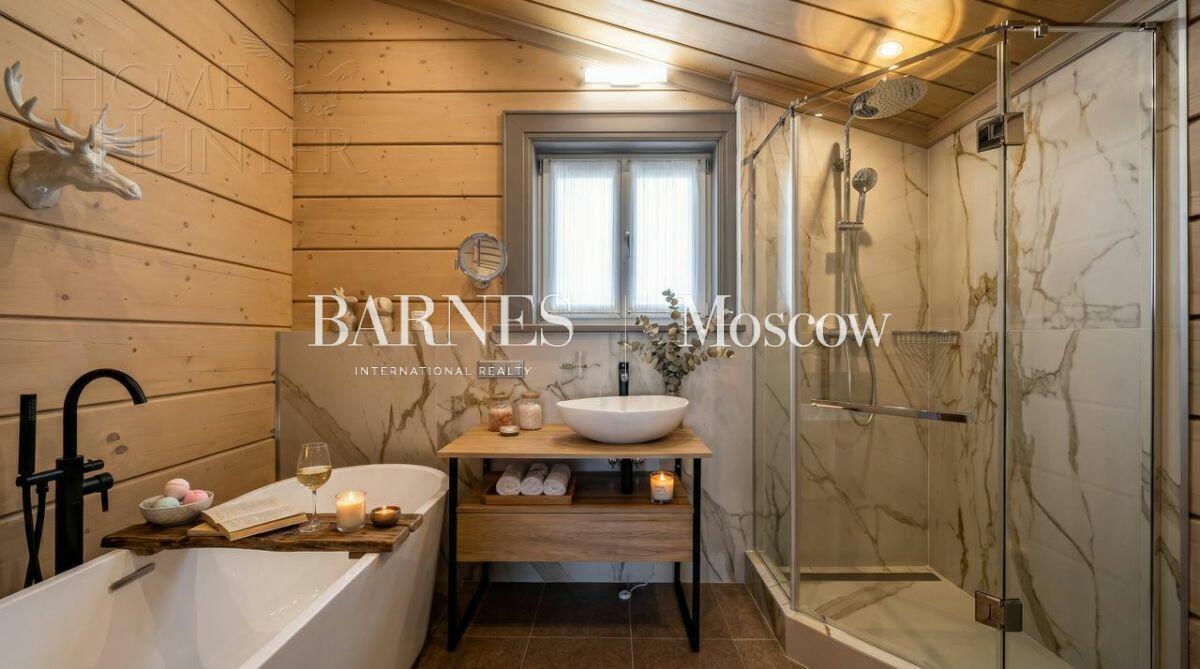 2-этажный коттедж 250 м² с отделкой