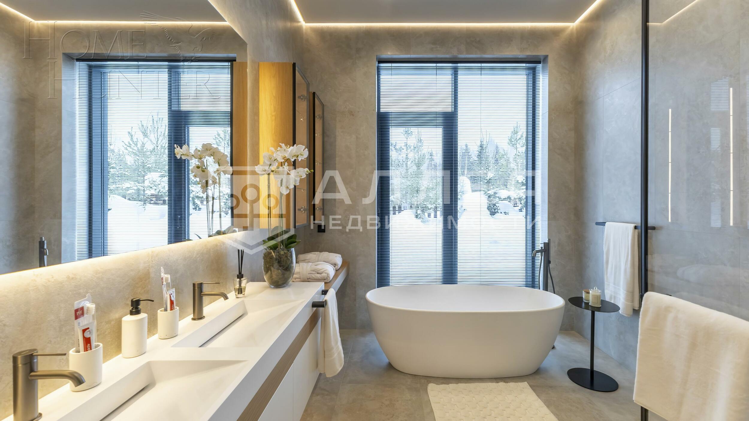 1-этажный коттедж 520 м² с отделкой