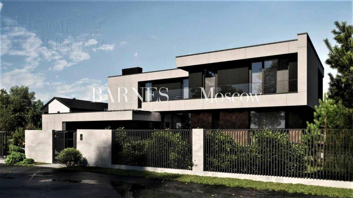 2-этажный коттедж 385 м² без отделки