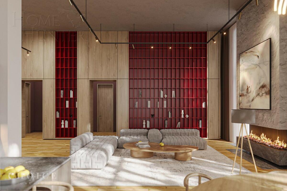 1-этажный коттедж 489 м² без отделки