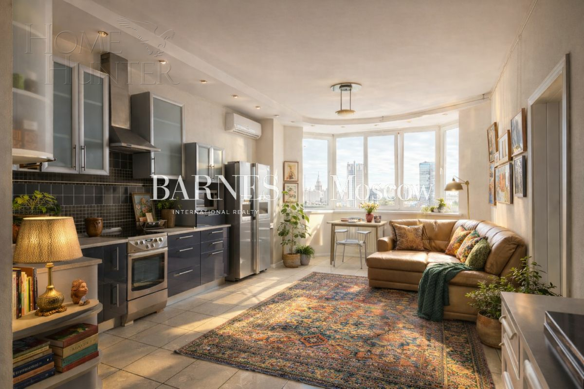 4-КОМН. КВАРТИРА С ОТДЕЛКОЙ 106.6 М² НА 11 ЭТАЖЕ