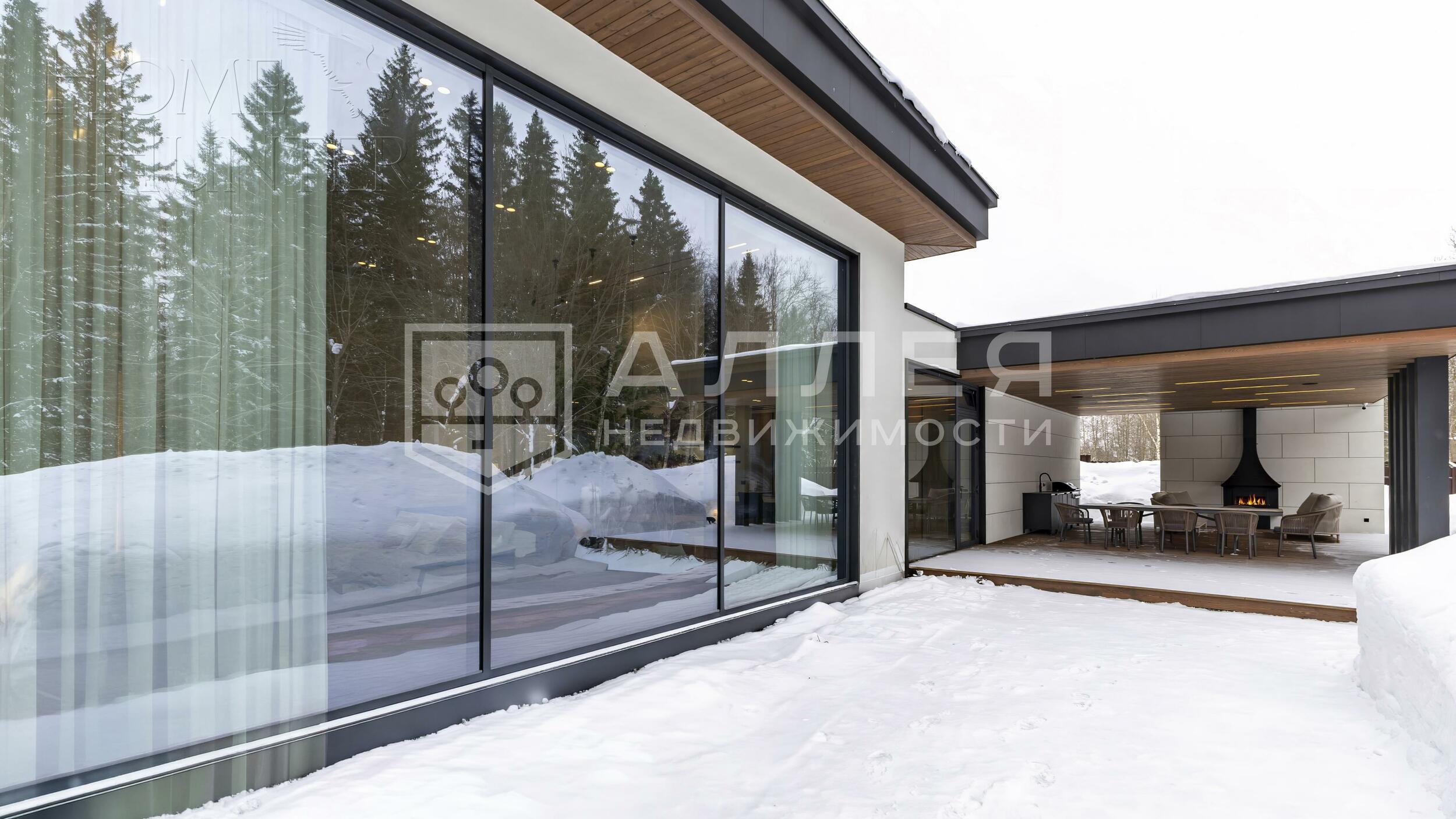 1-этажный коттедж 520 м² с отделкой