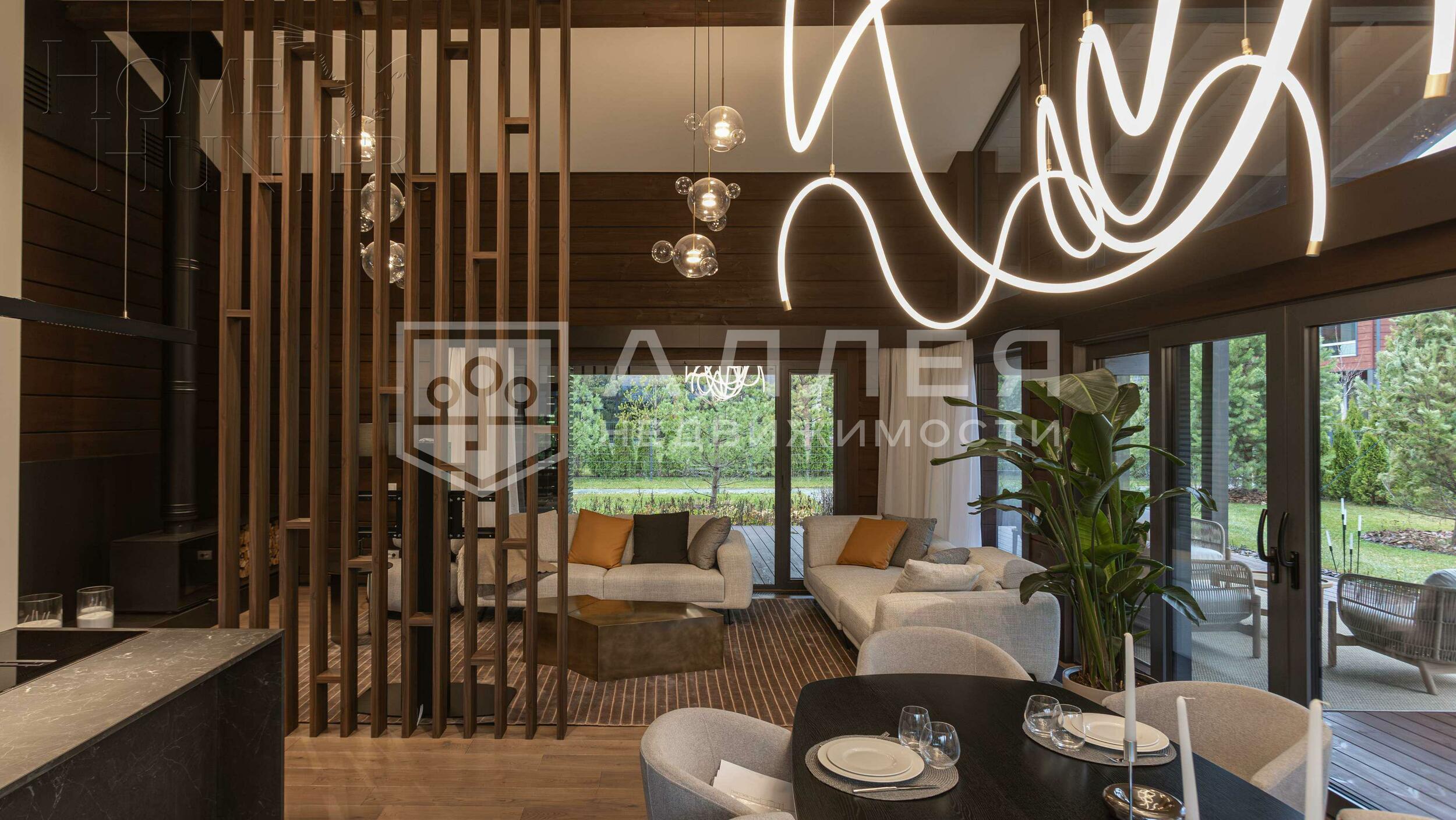 2-этажный коттедж 377 м² с отделкой