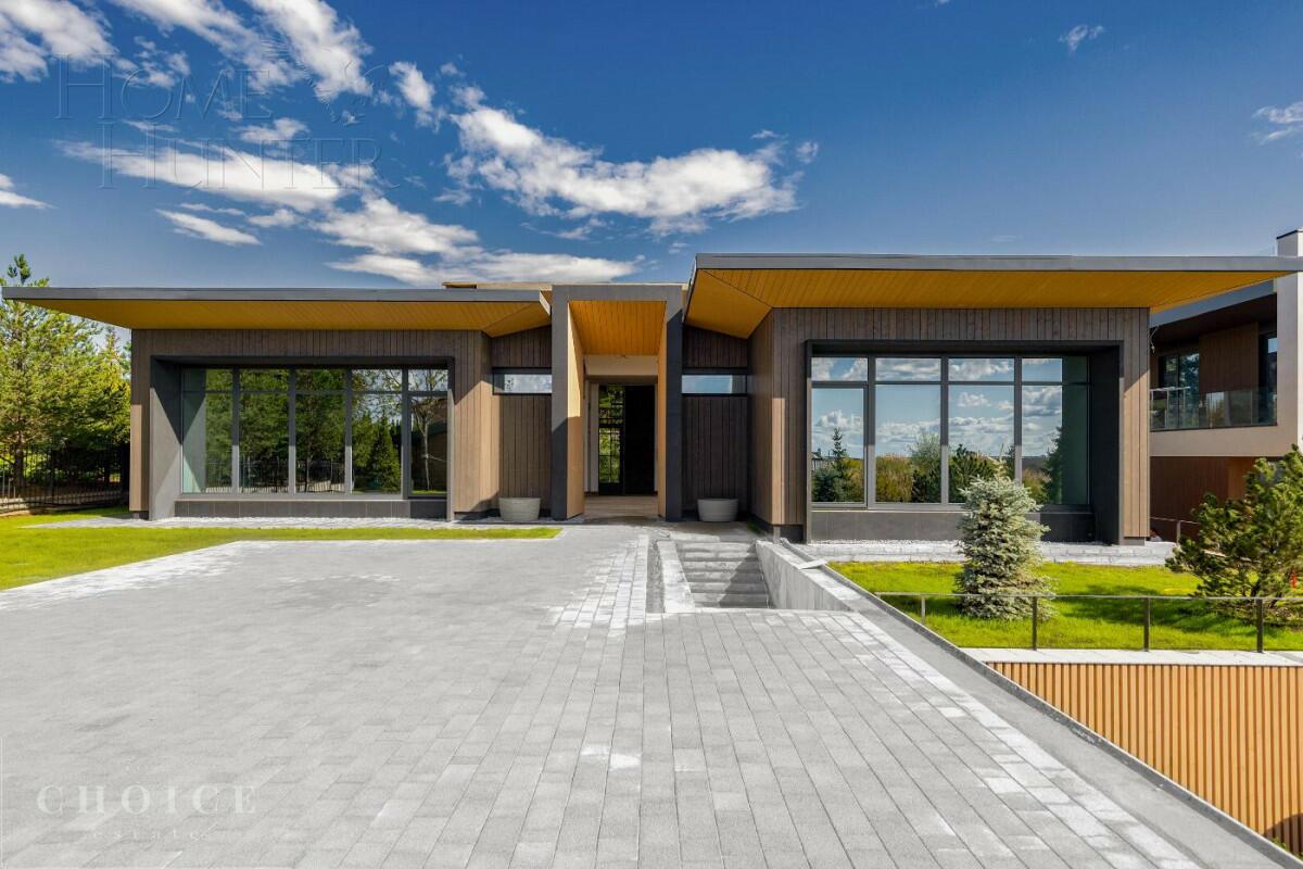 1-этажный коттедж 489 м² без отделки