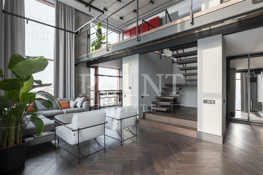 2-УРОВНЕВЫЕ АПАРТАМЕНТЫ С ОТДЕЛКОЙ 101 М² НА 10 ЭТАЖЕ