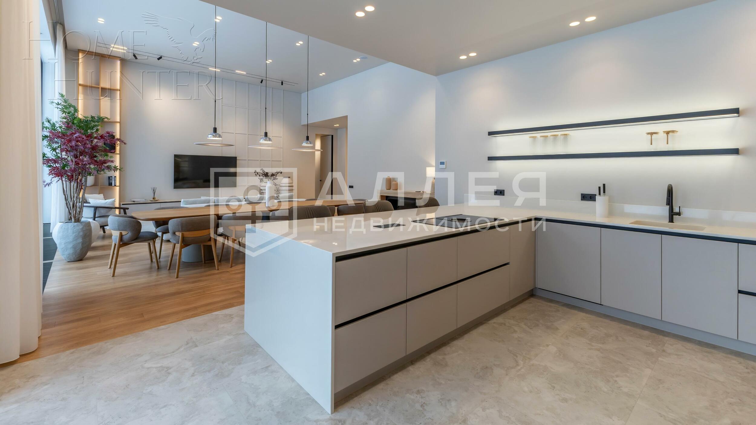 1-этажный коттедж 520 м² с отделкой