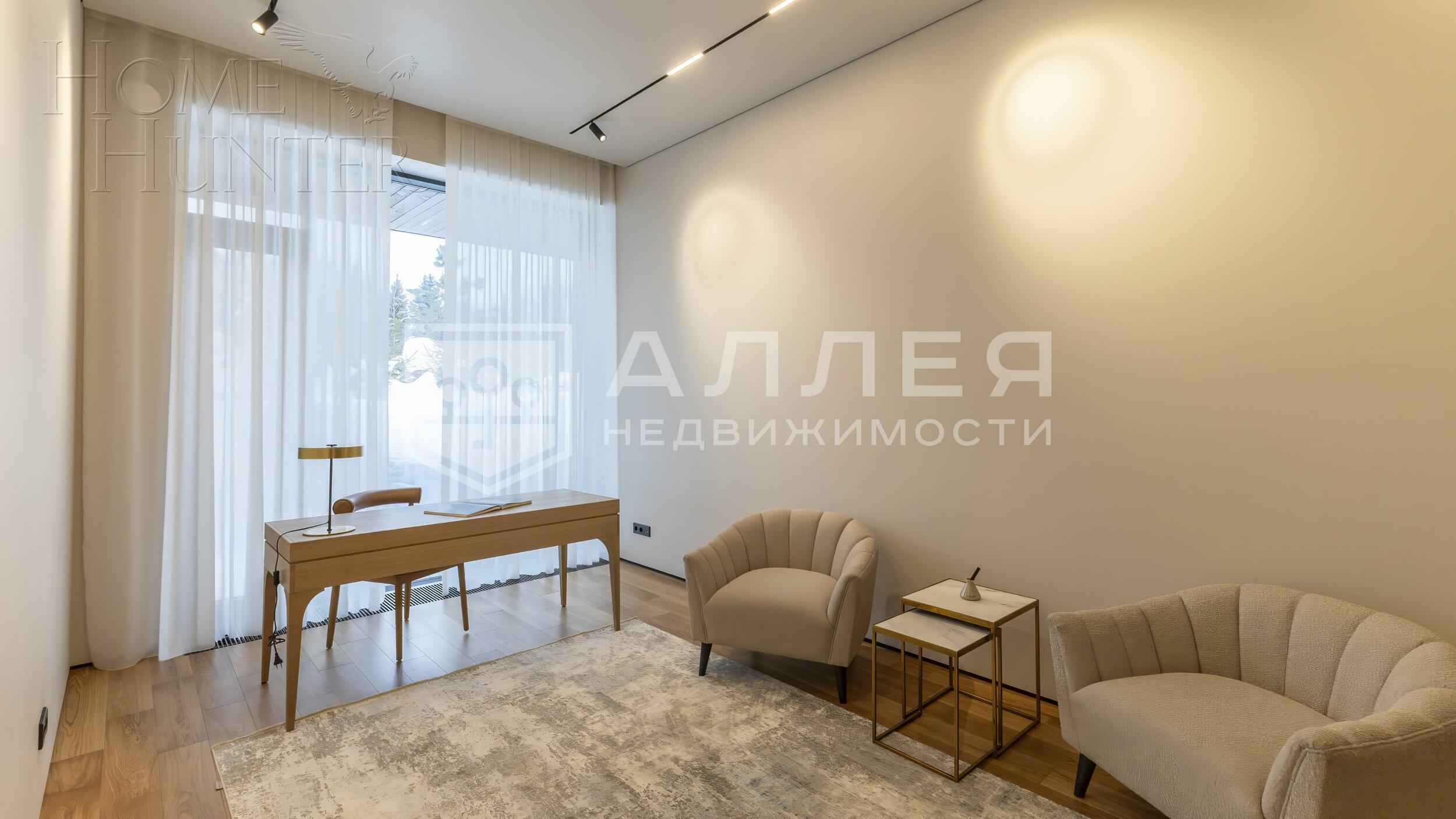 1-этажный коттедж 520 м² с отделкой